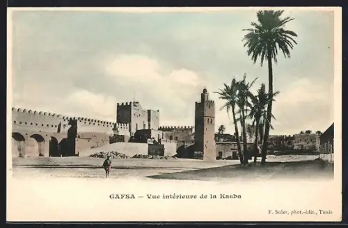 AK Gafsa, Vue intérieure de la Kasba