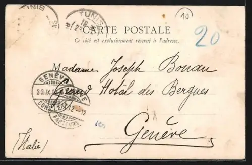 AK Zaghouan, Vue generale, Ortsansicht