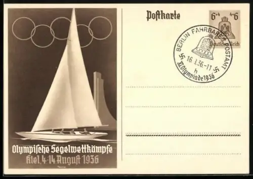 AK Kiel, Olympische Segelwettkämpfe, August 1936 15+10
