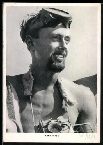 AK Zoologe und Meeresforscher Hans Hass