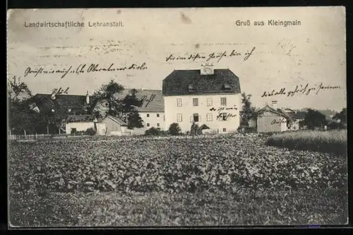 AK Kleingmain, Landwirtschaftliche Lehranstalt