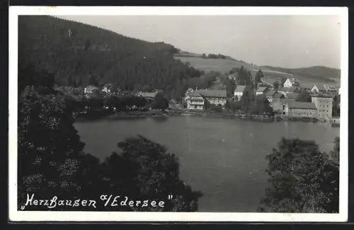 AK Herzhausen a. Edersee, Hotel Blöcher