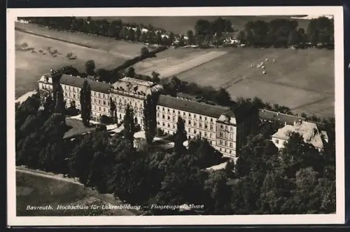 AK Bayreuth, Hochschule für Lehrerbildung vom Flugzeug aus