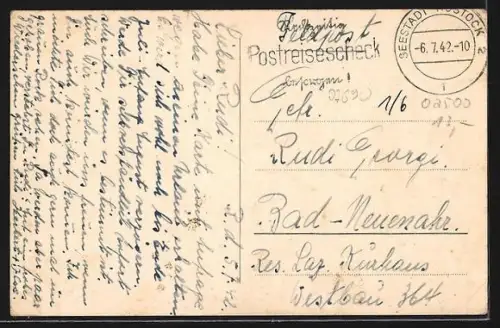 AK Rostock, Kröpeliner Tor, Rathaus, Ständehau, Springbrunnen