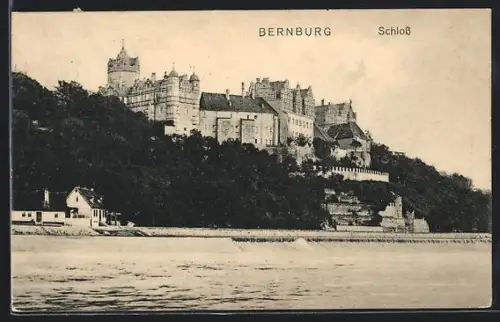 AK Bernburg, Partie am Schloss