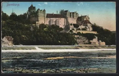 AK Bernburg, Partie am Schloss