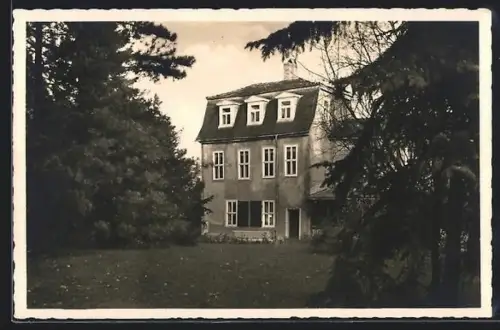 AK Jena, Blick zum Schillerhaus