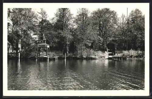 AK Zechlinerhütte, Anlegestelle beim Strandhotel