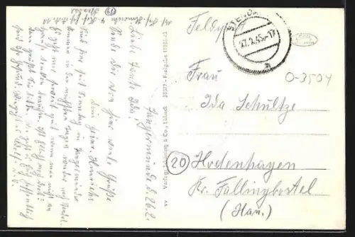 AK Tangermünde, Uferpartie mit Blick zum Ort