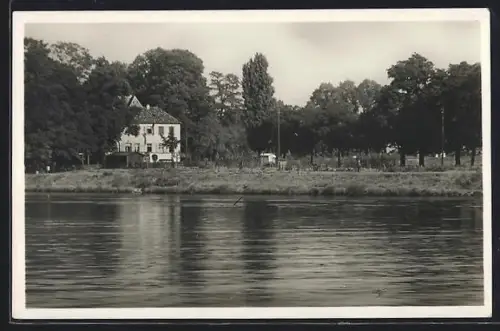 AK Frankfurt-Oberrad, Gasthof Historische Gerbermühle, Inh. A. Heil