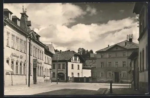 AK Kranichfeld /Ilm, Meininger Hof, HO-Hotel zum Kranich