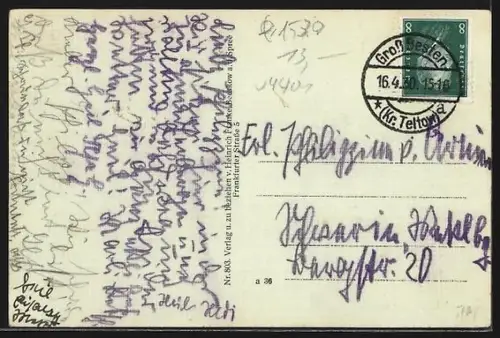 AK Duberow, Teich im Wald