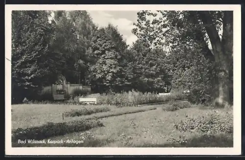 AK Bad Wilsnack, Kurpark-Anlagen