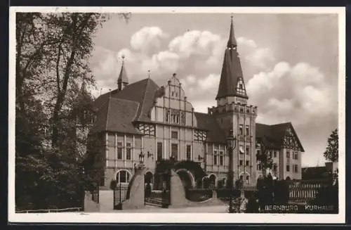AK Bernburg, Blick zum Kurhaus