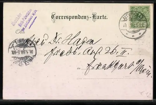 AK Nikolsburg, Oberer Stadtplatz mit Dreifaltigkeitssäule, Hauptplatz, Gesamtansicht mit Burg