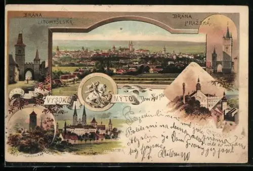 AK Vysoké Mýto, Brána Litomyslska, Brána Prazska, Gymnasium