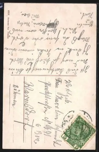 AK Tetschen-Bodenbach / Decin, Schäferwand mit Restauration und Elbe-Dampfer