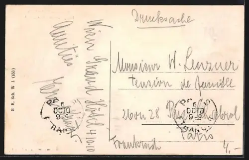 AK Tetschen-Bodenbach, Elbepartie mit Obergrund