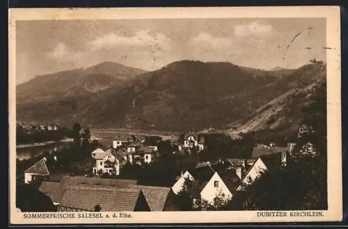 AK Salesel a. d. Elbe, Dubitzer Kirchlein