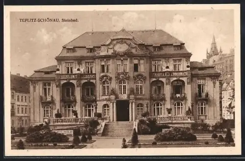 AK Teplitz-Schönau, Steinbad