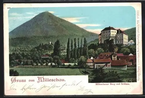 AK Milleschau, Milleschauer Berg und Schloss