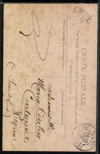 Foto-AK Atelier Reutlinger, Paris: Segond Weber im Portrait