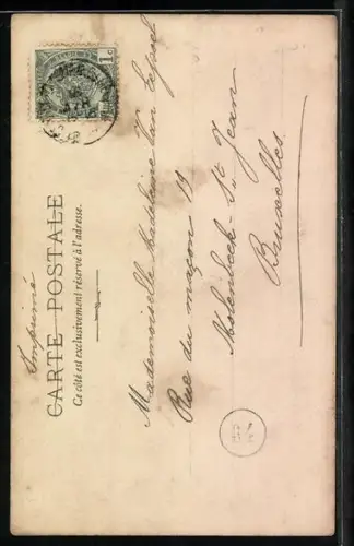 Foto-AK Atelier Reutlinger, Paris: Opernsängerin Cavalieri in tief dekolletiertem Kleid