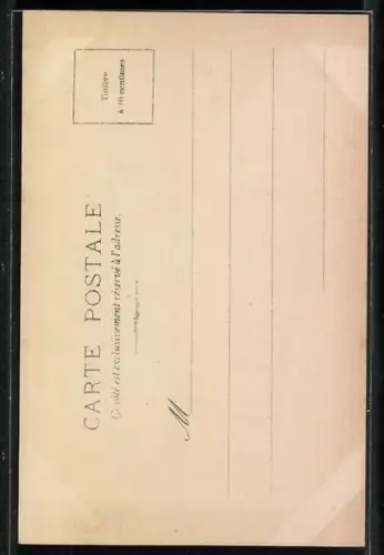 Foto-AK Atelier Reutlinger, Paris: Mädchen mit Fächer posierend