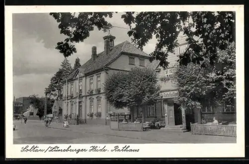 AK Soltau /Lüneburger Heide, Rathaus