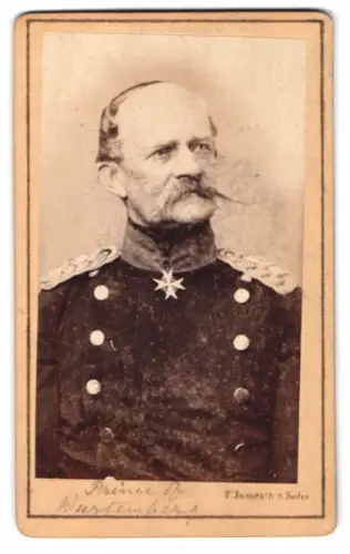 Fotografie F. Jamrath & Sohn, Berlin, Prinz August von Württemberg, Kommandierender General des Gardekorps