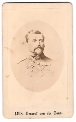 Fotografie General von der Tann mit Ordensspange alter Art