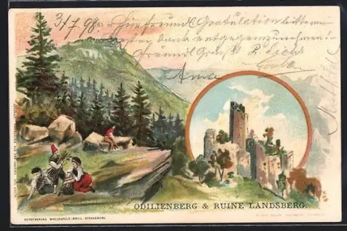 AK Odilienberg, Ruine Landsberg