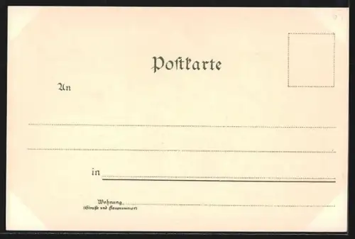 Lithographie Strassburg, Anlage mit Stadtpanorama, Strassburgerin am Spinnrad
