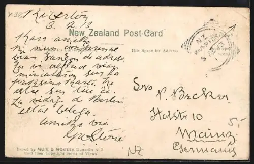 AK Mahinapua /West Coast, View of the Mahinapua Creek