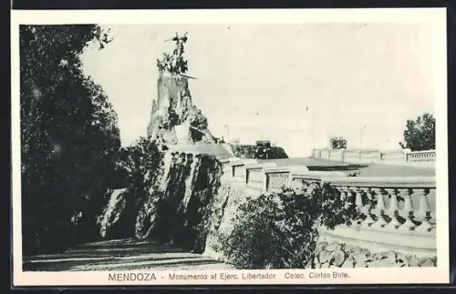 AK Mendoza, Monumento al Ejerc. Libertador
