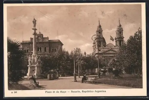AK Rosario, Plaza 25 de Mayo