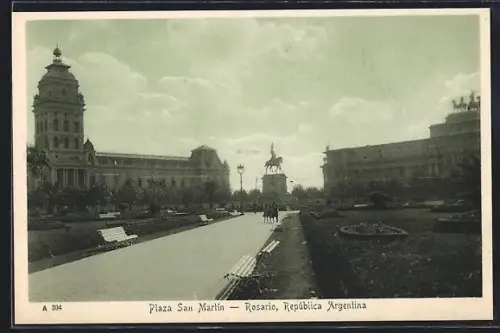 AK Rosario, Plaza San Martin