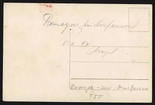 Foto-AK Romanje-sous-Montfaucon, Vue partielle