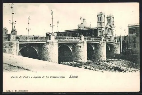 AK Lima, Puente de Piedro e Iglesia de los Desamparados