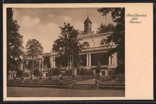 AK Bad Landeck /Schl., Ansicht vom Kurhaus