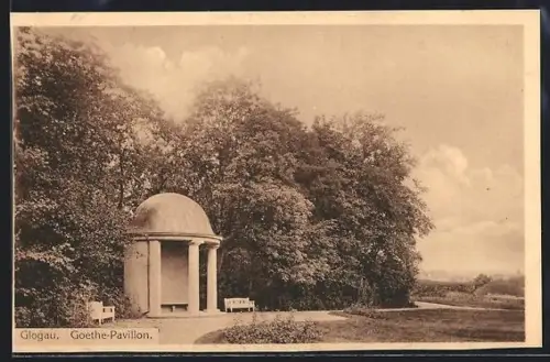 AK Glogau, Goethe-Pavillon
