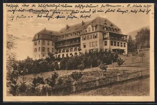 AK Mittel-Schreiberhau, Handwerker-Erholungsheim