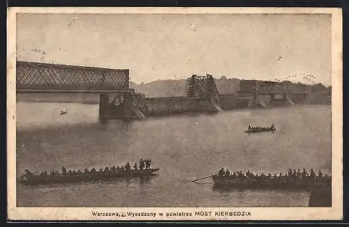 AK Warszawa, Wysadzony w powietrze Mos Kierbedzia
