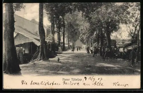 AK Tjilatjap, Pasar Tjilatjap