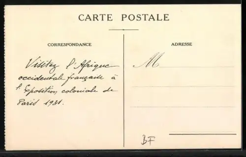 AK Haute-Volta, Village Indigene, Eingeborene beim Musizieren