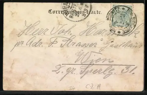 AK M.-Budwitz, Strassenpartie mit Geschäft Styrske Brusy