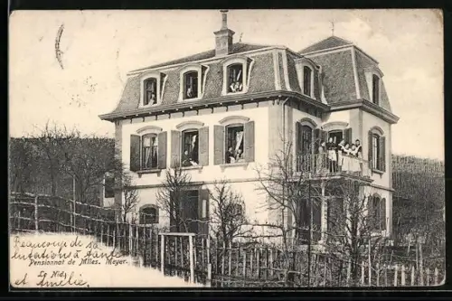 AK Neuchatel, Pensionnat de Mlles. Meyer, Le Nid