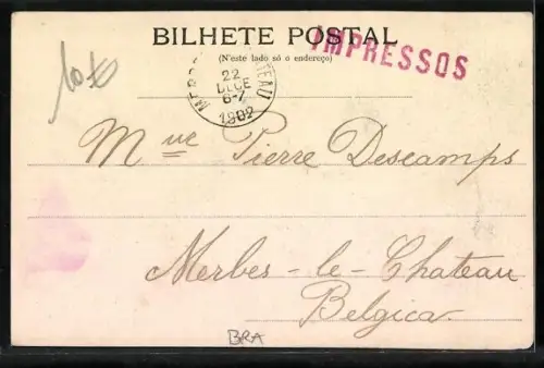 AK Pelotas, Praca da Republica, Rio Grande do Sul-E. U. B.