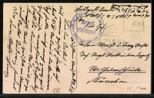 AK Cüstrin-N., Moltkeplatz