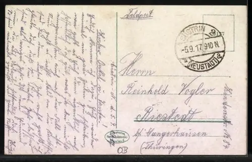 AK Cüstrin, Altstadt, Zorndorfer Tor